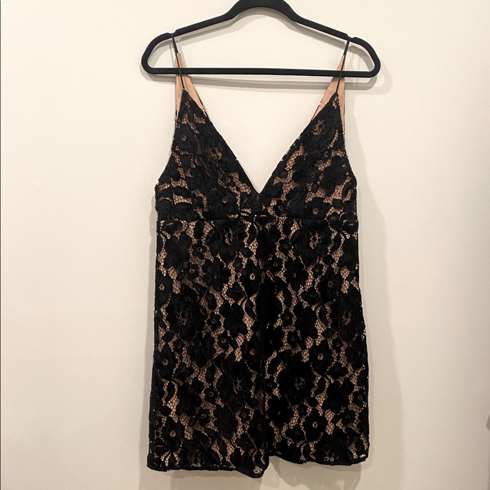 Free People Corduroy Lace Dress